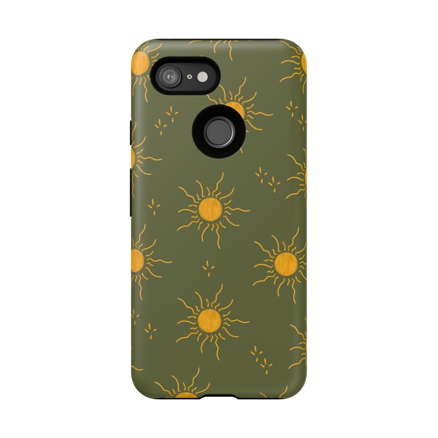 Bohemian Phone Case with Sun Design | Tough Cases for Nature Lovers, Eco-Friendly Gifts, Summer Vibes, Unique Cases, Celestial Decor