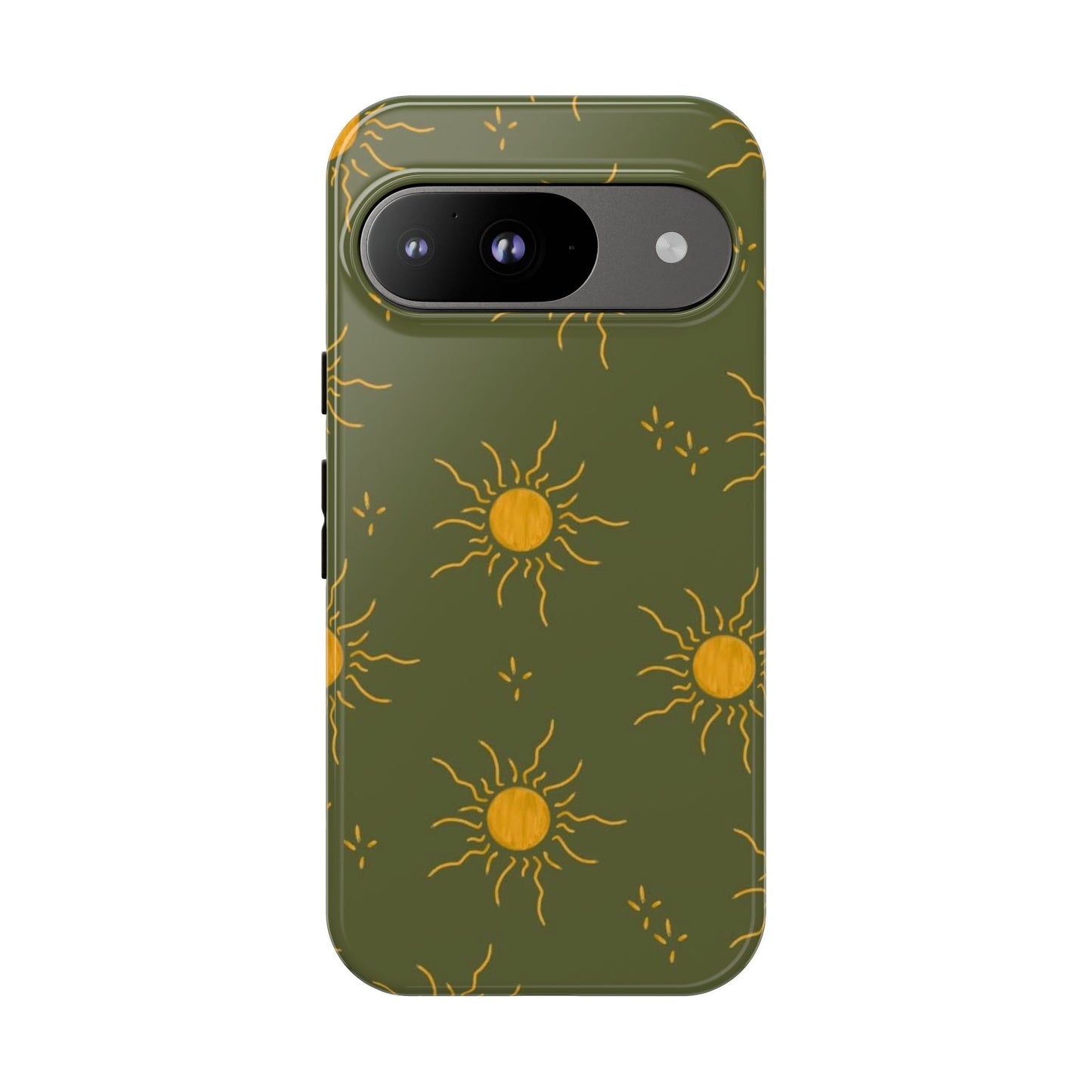 Bohemian Phone Case with Sun Design | Tough Cases for Nature Lovers, Eco-Friendly Gifts, Summer Vibes, Unique Cases, Celestial Decor