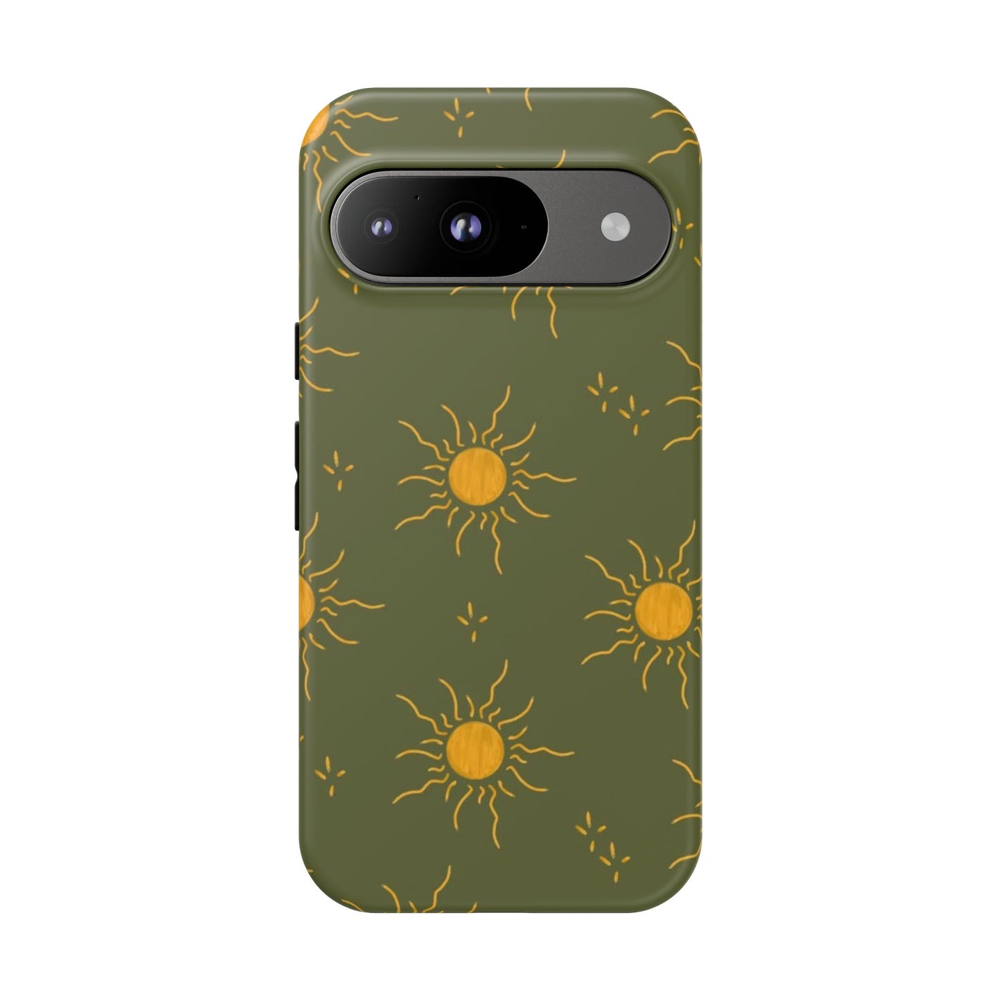 Bohemian Phone Case with Sun Design | Tough Cases for Nature Lovers, Eco-Friendly Gifts, Summer Vibes, Unique Cases, Celestial Decor