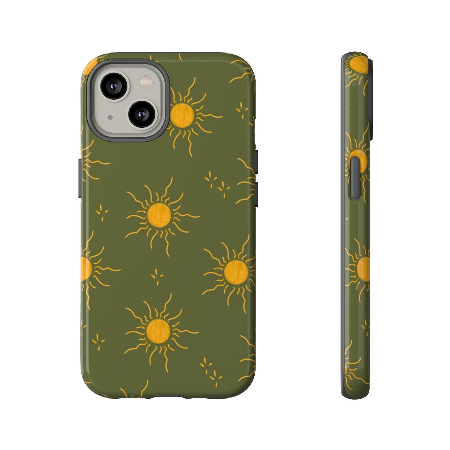 Bohemian Phone Case with Sun Design | Tough Cases for Nature Lovers, Eco-Friendly Gifts, Summer Vibes, Unique Cases, Celestial Decor