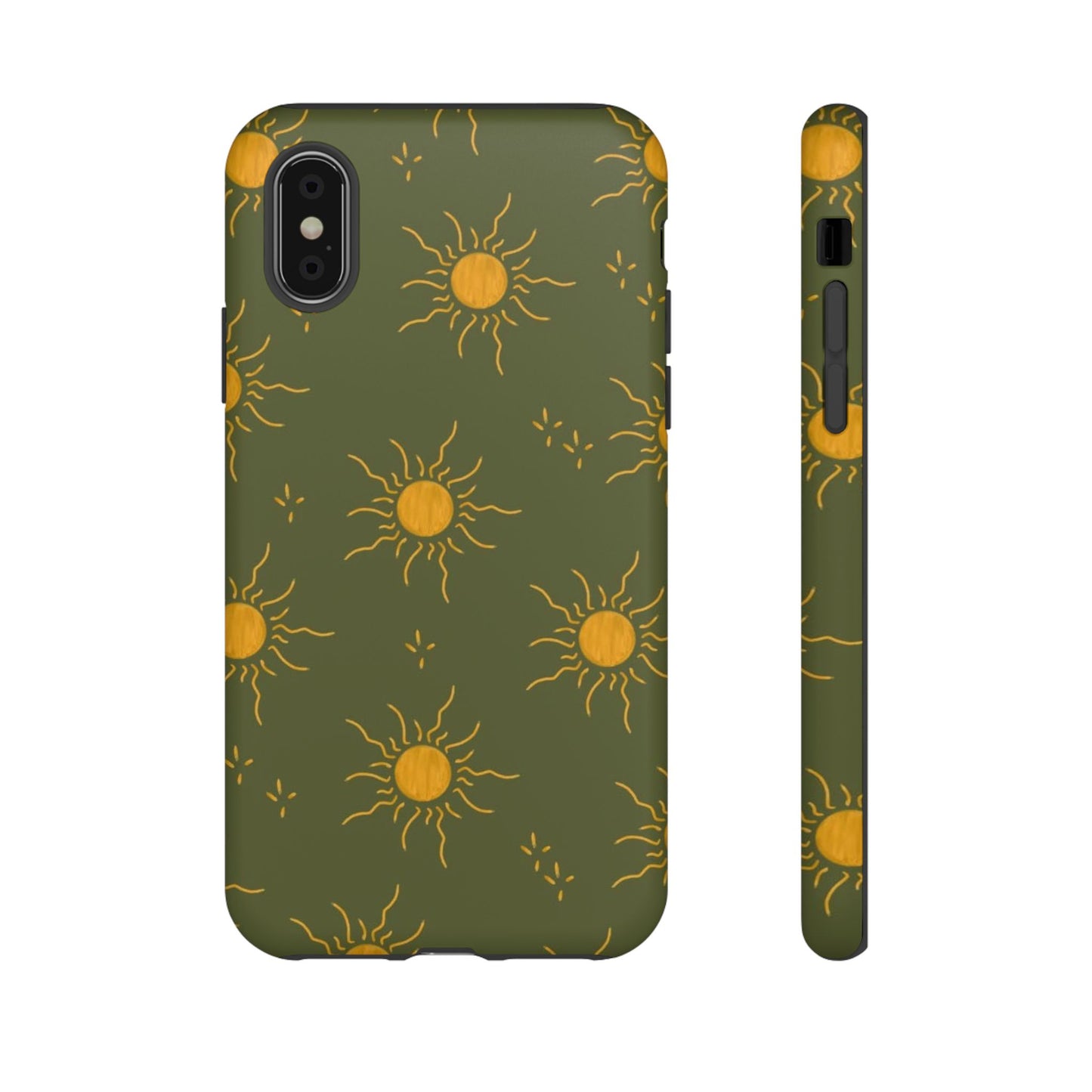 Bohemian Phone Case with Sun Design | Tough Cases for Nature Lovers, Eco-Friendly Gifts, Summer Vibes, Unique Cases, Celestial Decor