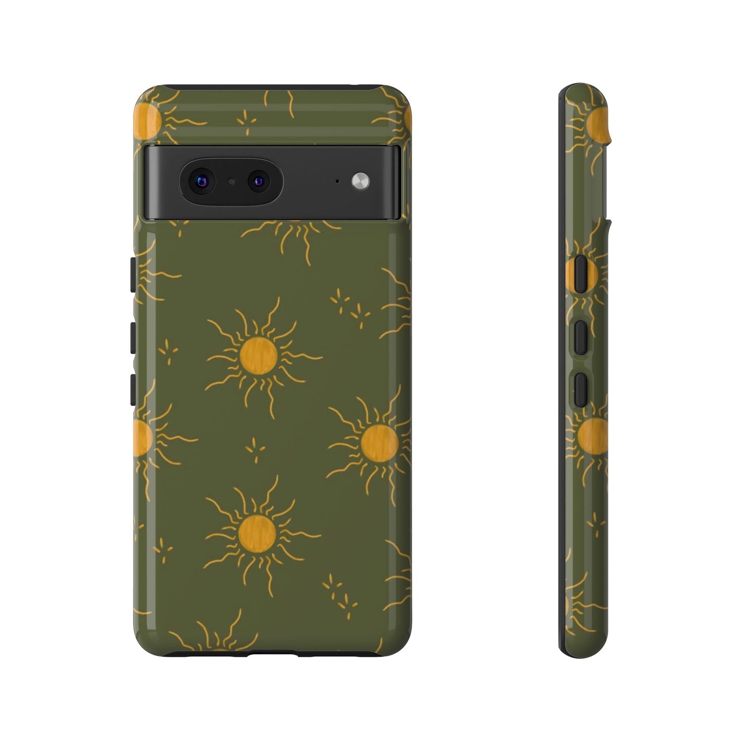 Bohemian Phone Case with Sun Design | Tough Cases for Nature Lovers, Eco-Friendly Gifts, Summer Vibes, Unique Cases, Celestial Decor