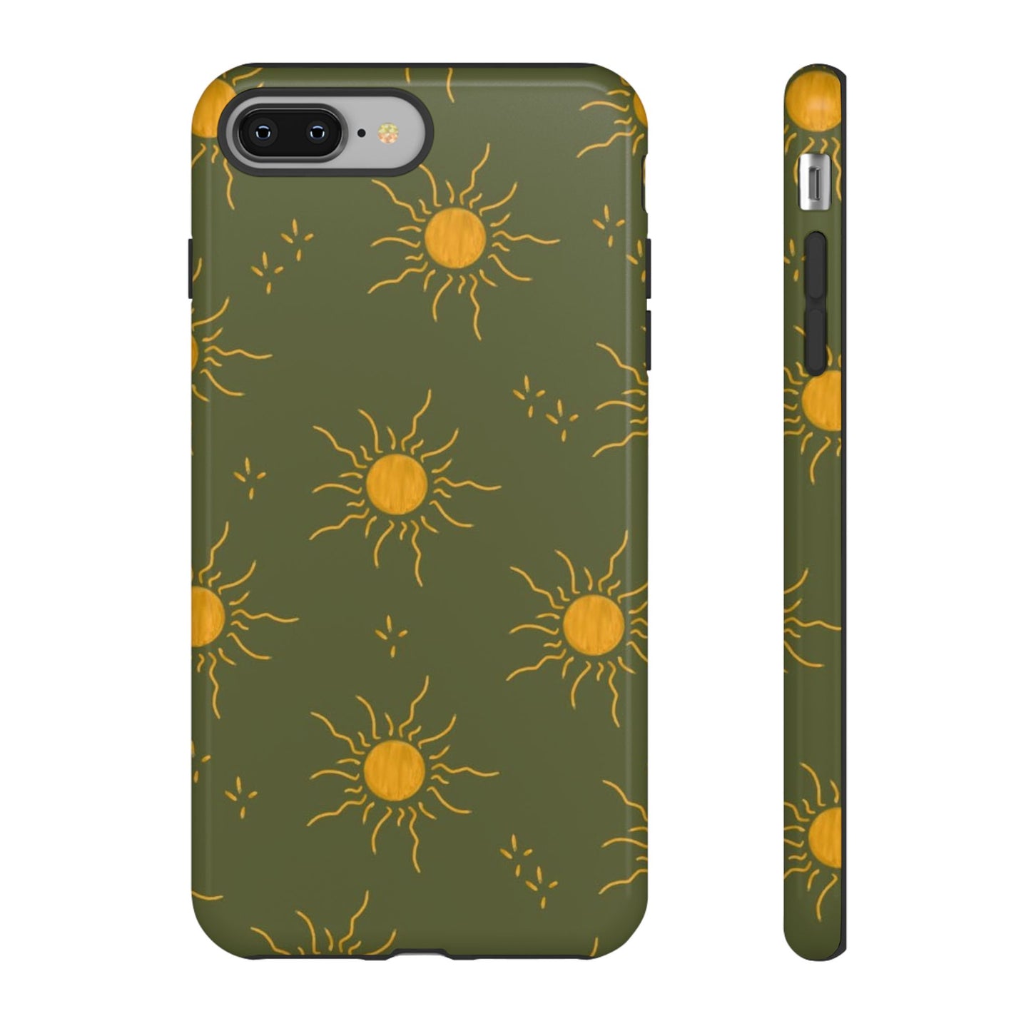 Bohemian Phone Case with Sun Design | Tough Cases for Nature Lovers, Eco-Friendly Gifts, Summer Vibes, Unique Cases, Celestial Decor