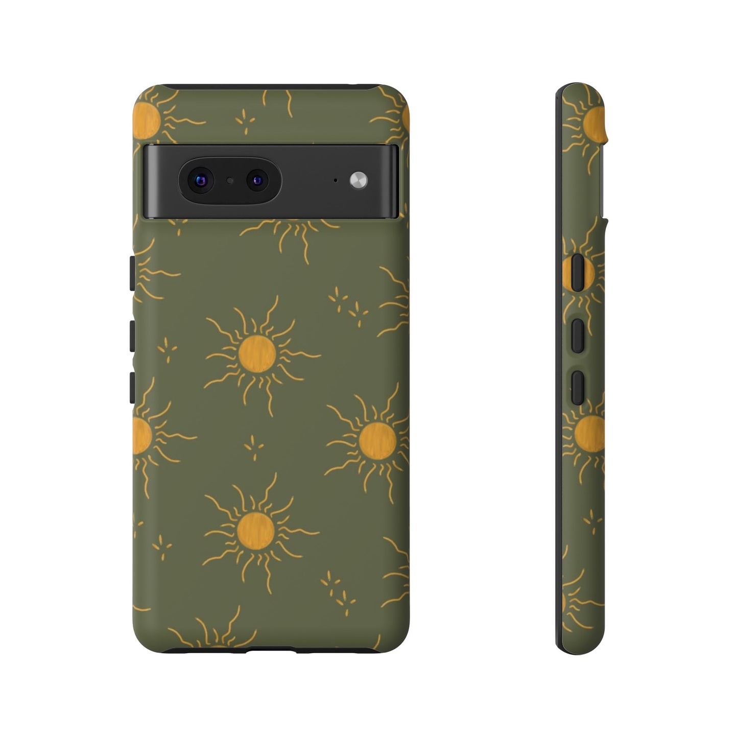 Bohemian Phone Case with Sun Design | Tough Cases for Nature Lovers, Eco-Friendly Gifts, Summer Vibes, Unique Cases, Celestial Decor