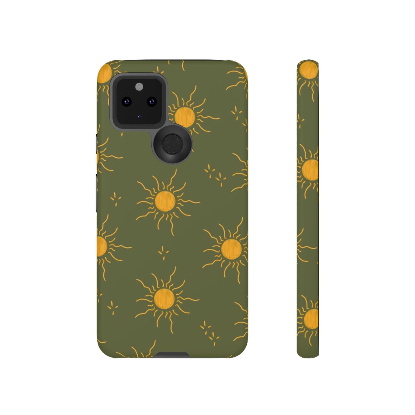 Bohemian Phone Case with Sun Design | Tough Cases for Nature Lovers, Eco-Friendly Gifts, Summer Vibes, Unique Cases, Celestial Decor