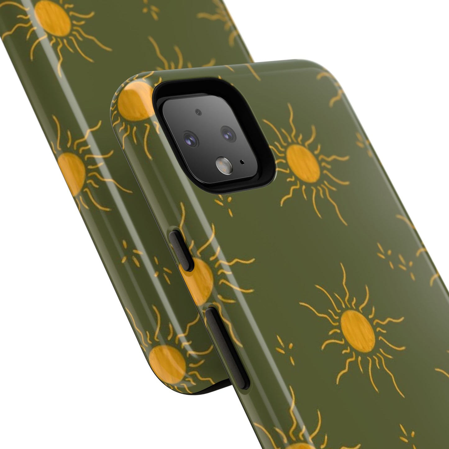 Bohemian Phone Case with Sun Design | Tough Cases for Nature Lovers, Eco-Friendly Gifts, Summer Vibes, Unique Cases, Celestial Decor