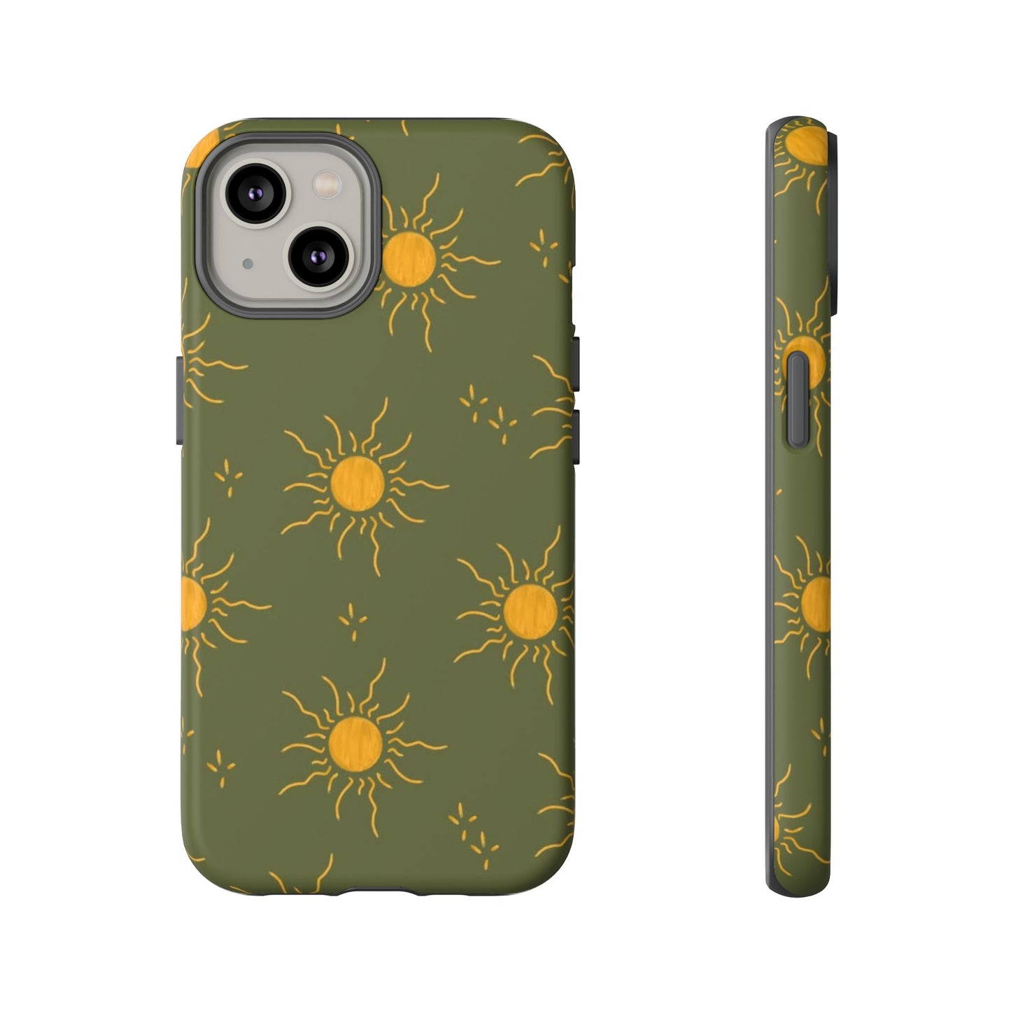 Bohemian Phone Case with Sun Design | Tough Cases for Nature Lovers, Eco-Friendly Gifts, Summer Vibes, Unique Cases, Celestial Decor