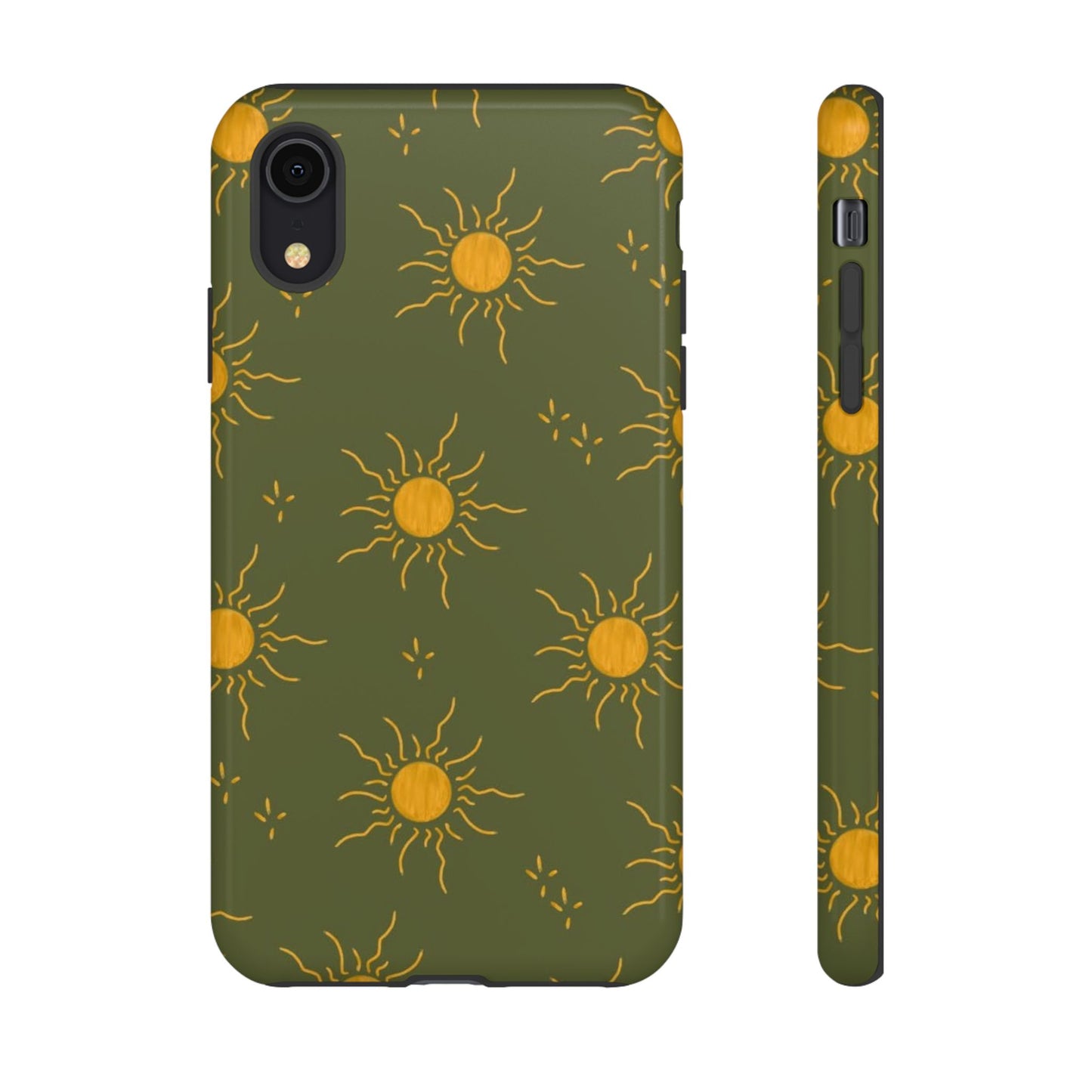 Bohemian Phone Case with Sun Design | Tough Cases for Nature Lovers, Eco-Friendly Gifts, Summer Vibes, Unique Cases, Celestial Decor